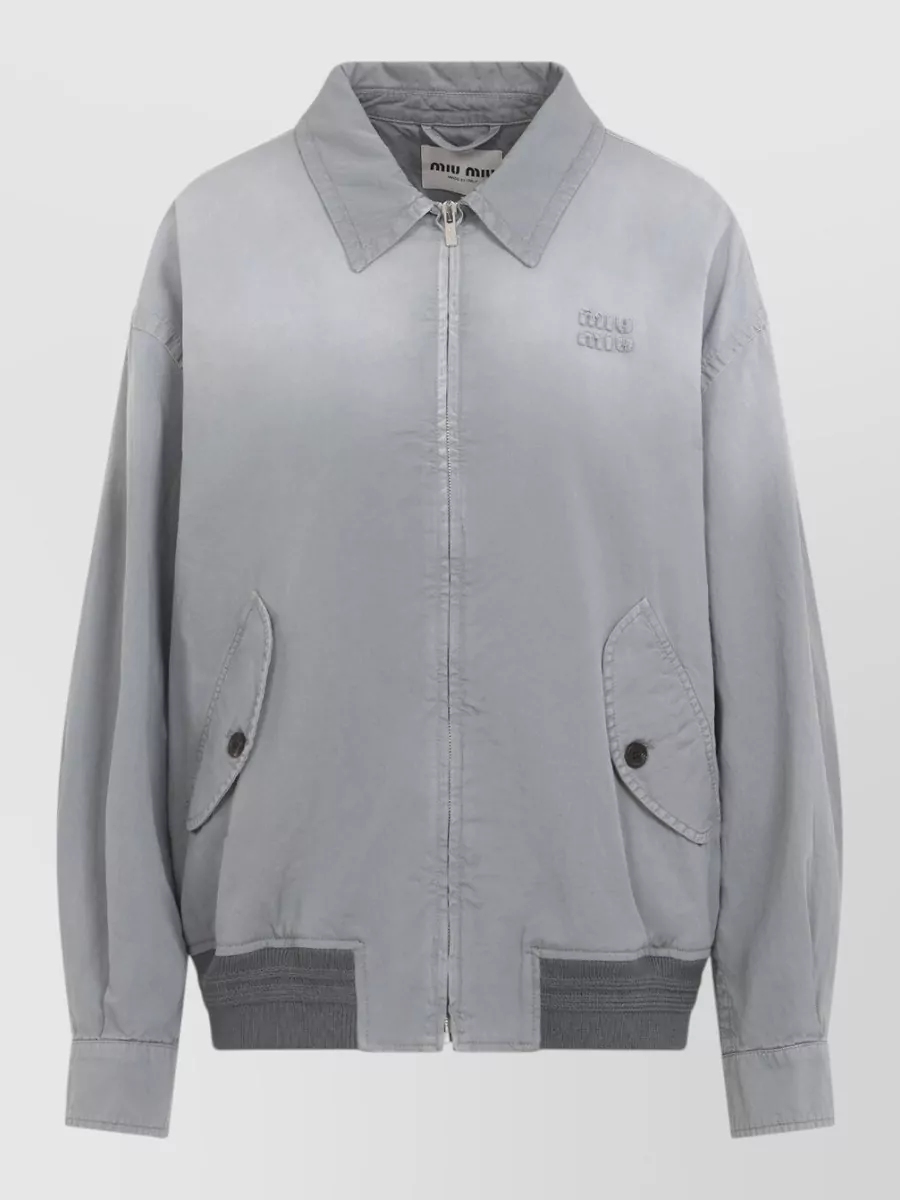 Miu Miu Oversized single-breasted coat