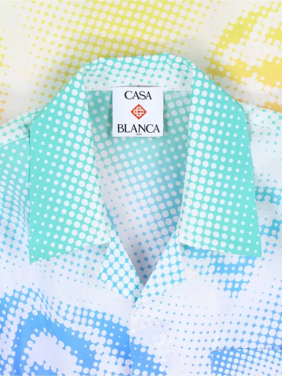 Casablanca Casual Shirt Graphic Print Spread Collar
