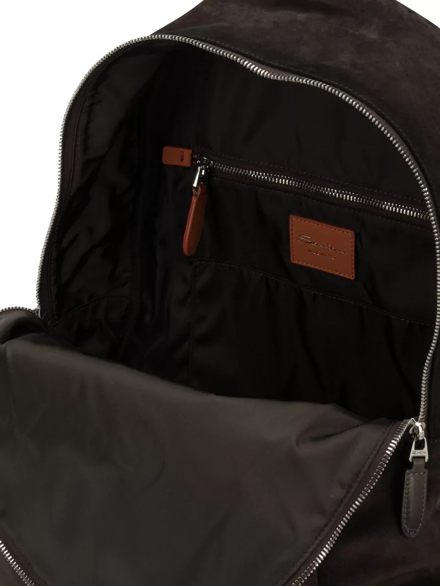 Santoni Suede Backpack