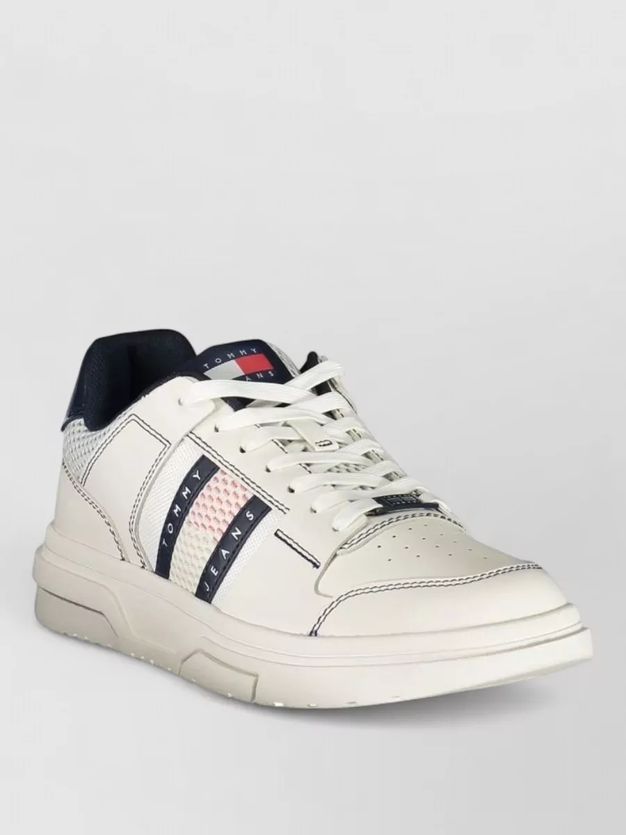 Tommy Hilfiger Leather Low-Top Sneakers