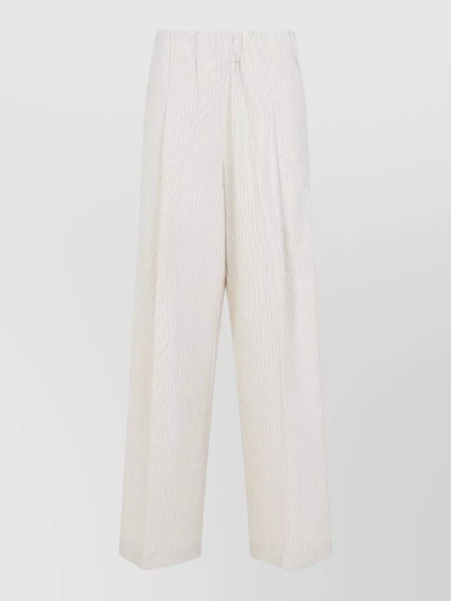 Dries Van Noten Cotton Wide-Leg Trousers