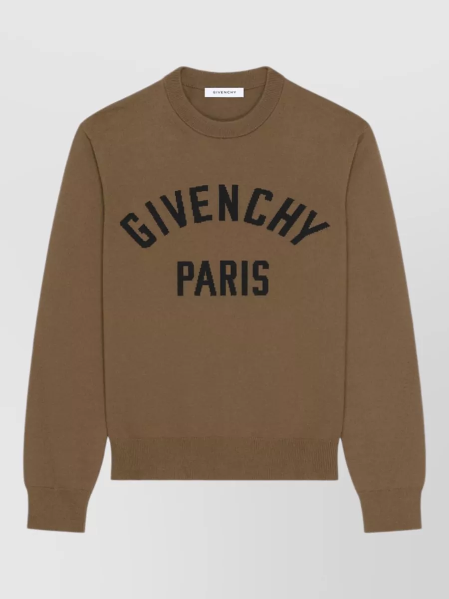 Givenchy ribbed crew neck sweater