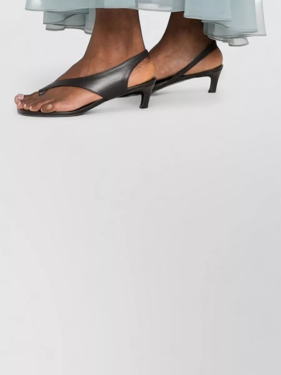 Forte Forte Long Chiffon Skirt Elastic Waist Layers