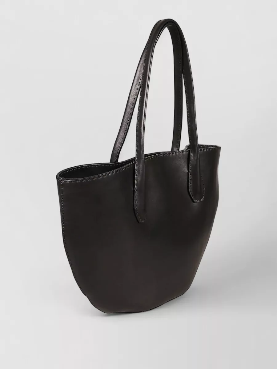 The Row Leather Tote Bag