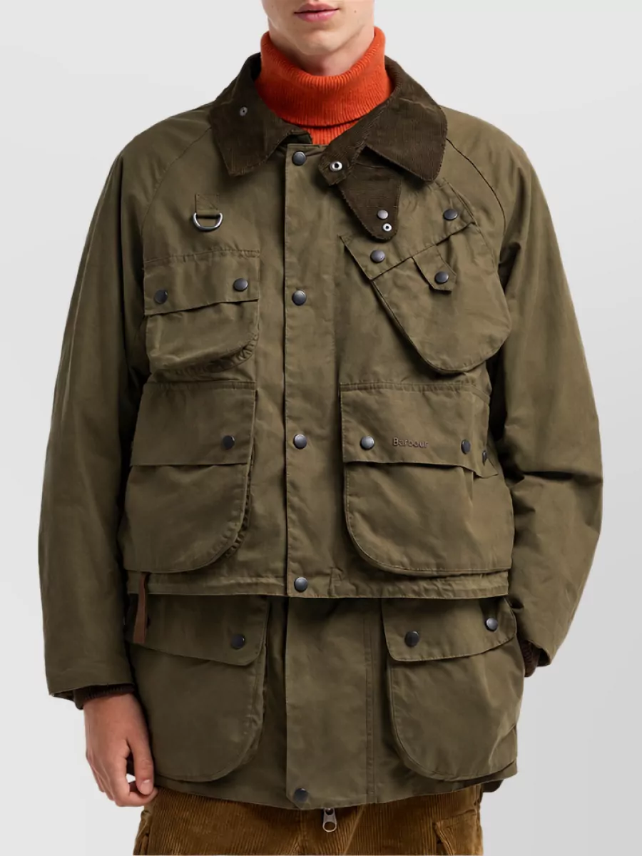 Barbour Cotton 3 In 1 Single Breasted Coat