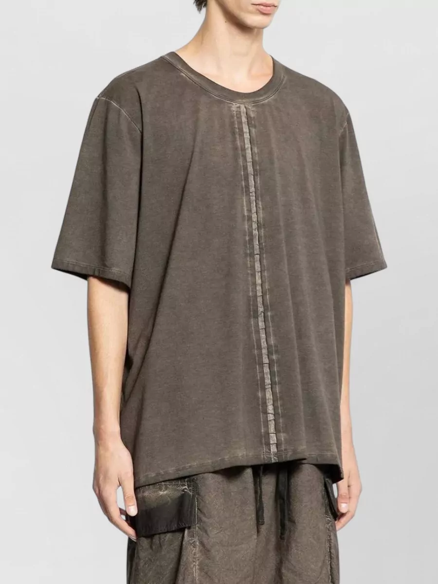 Uma Wang Cotton Crew Neck Short-Sleeve T-Shirt