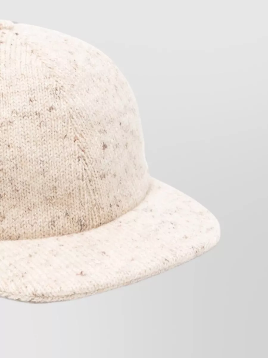 Fabiana Filippi Flecked-Knit Baseball Cap