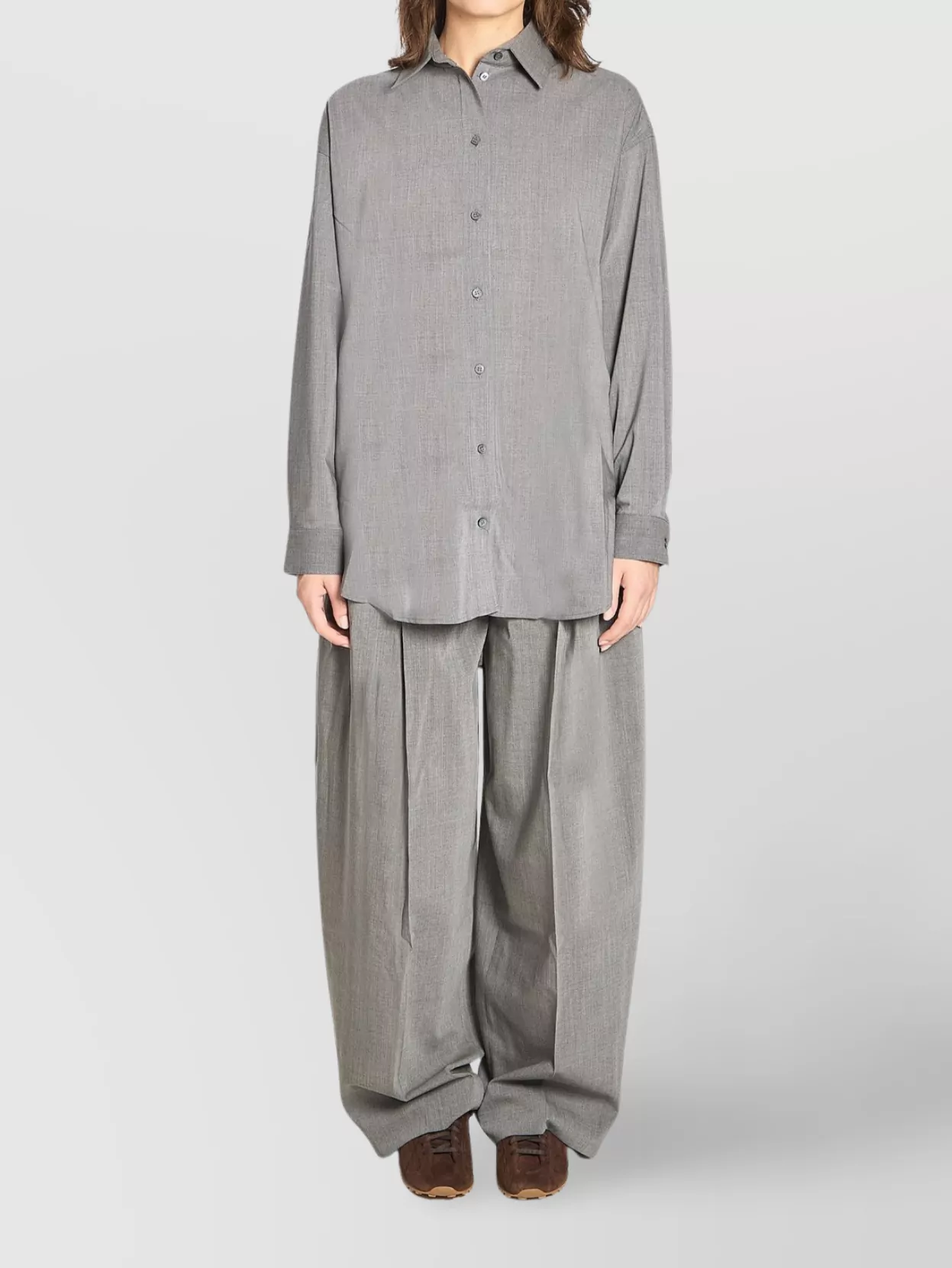 Jacquemus Le Chemise D Hommen Shirt In Gray