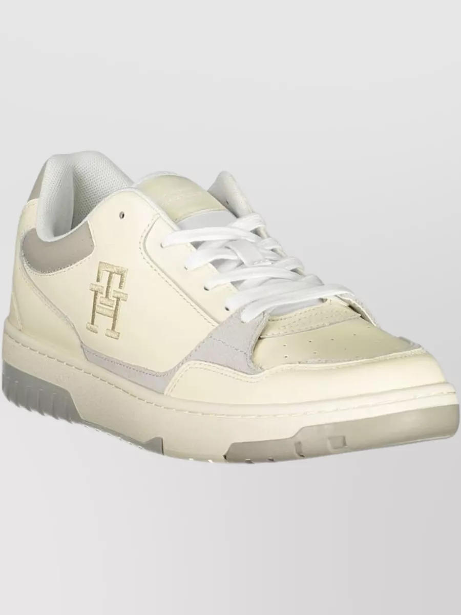 Tommy Hilfiger Leather Lace-Up Sneakers