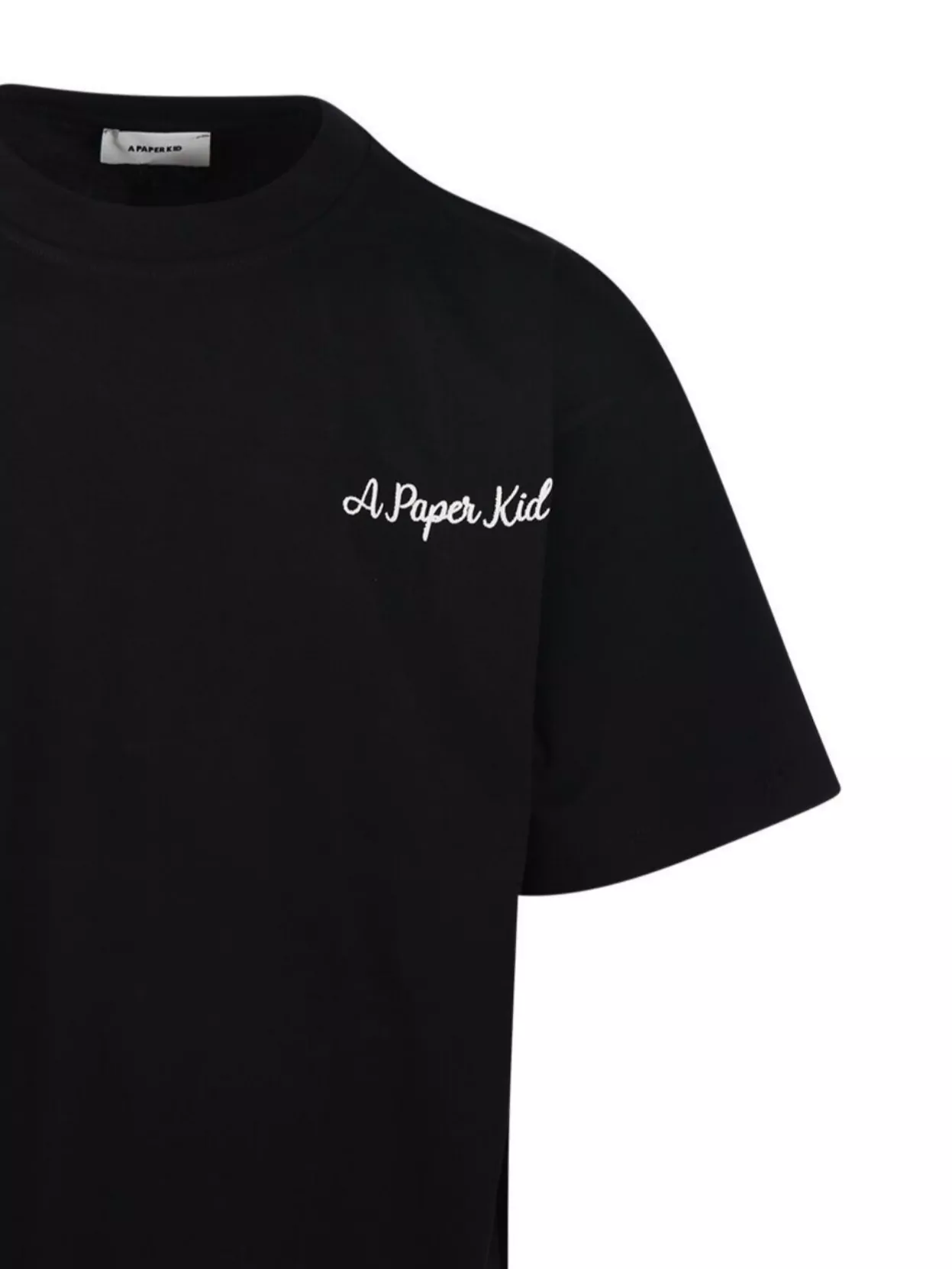 A Paper Kid Crew Neck Graphic Print Short Sleeves