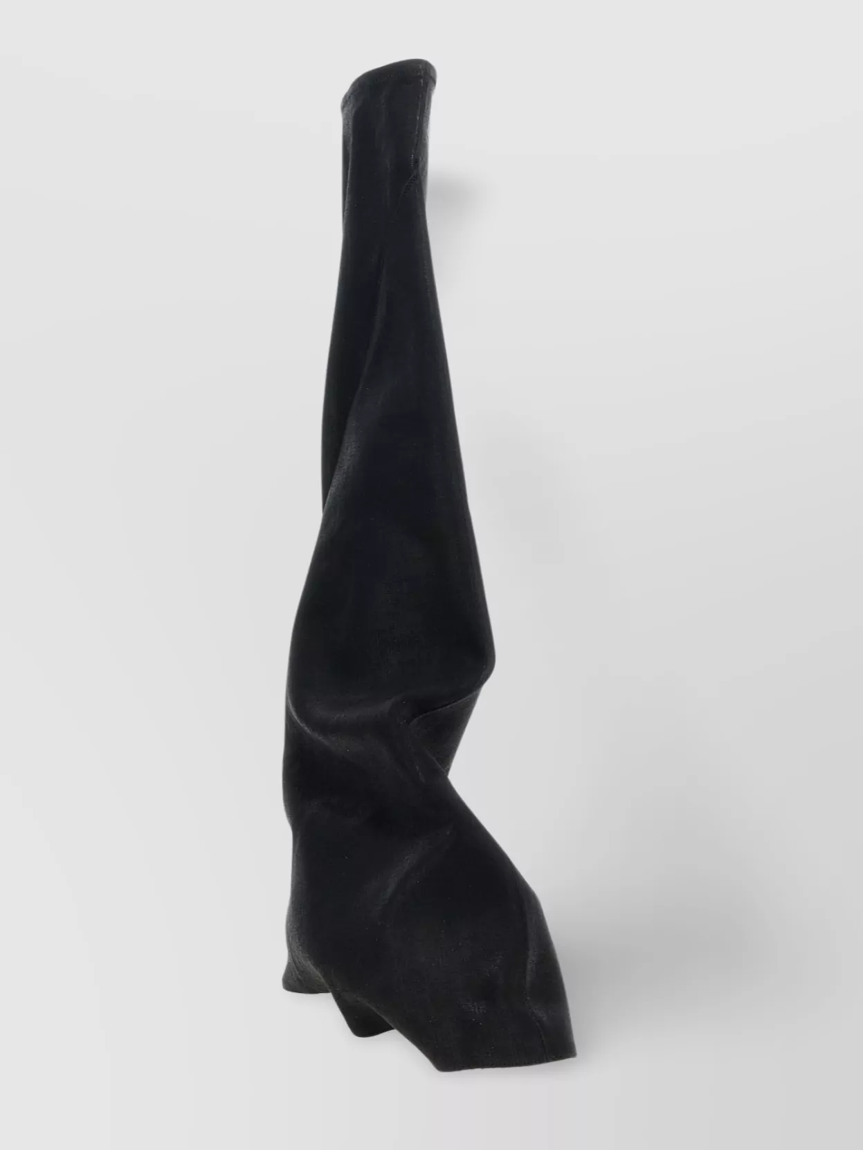 Rick Owens Drkshdw Tall Shaft Textured Finish Boots