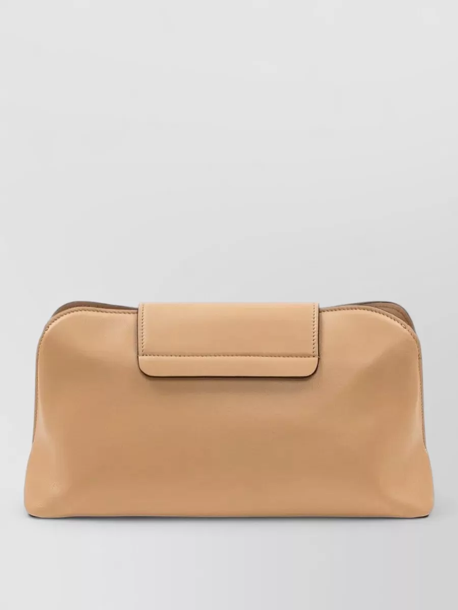 Versace Small Lamb Leather Clutch Bag