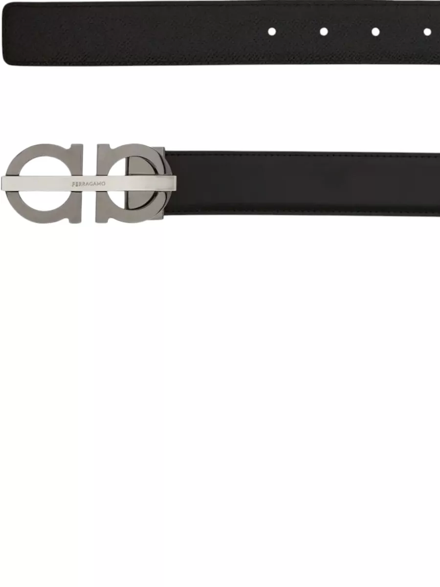 Ferragamo Leather Reversible Belt