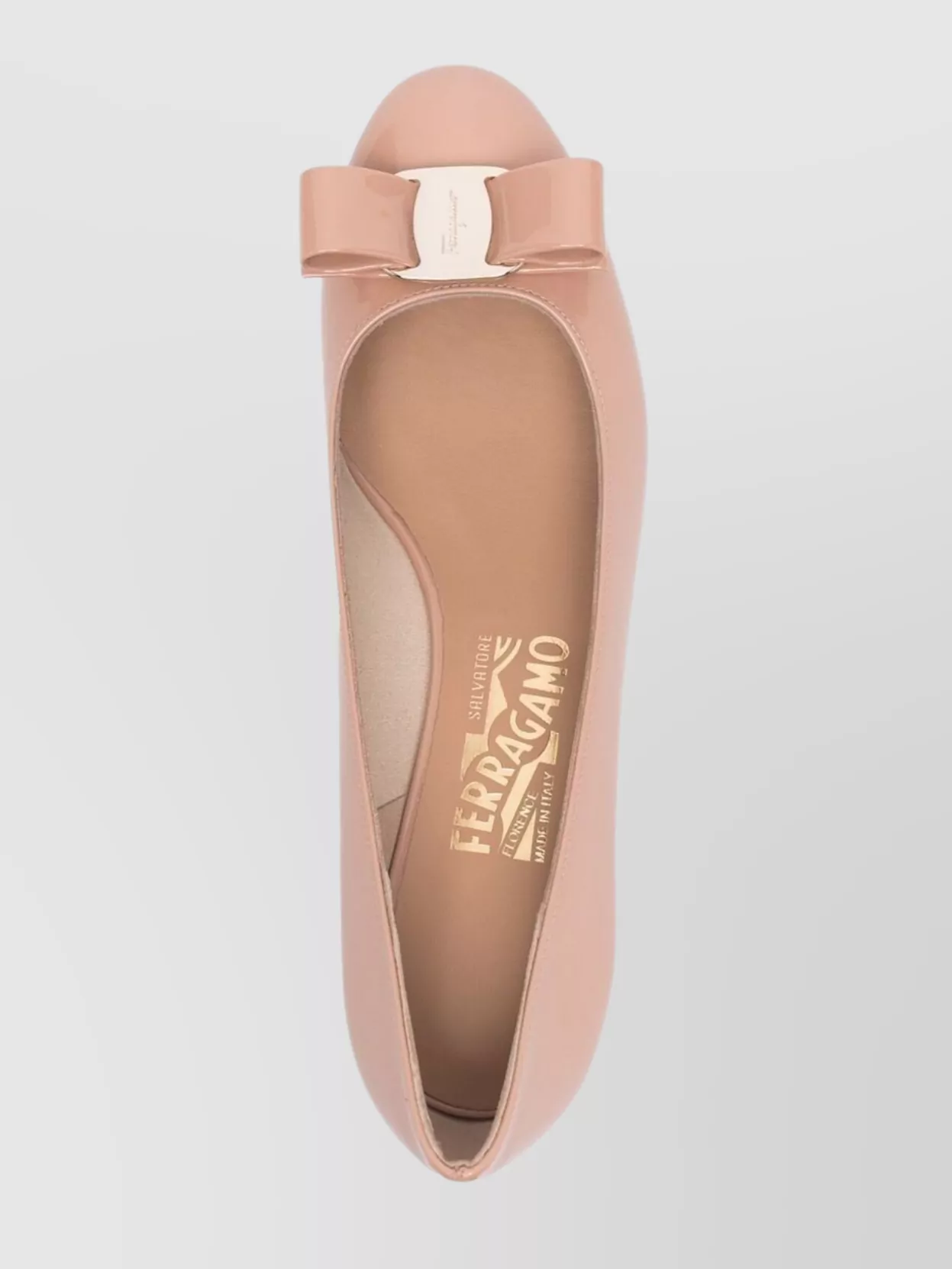 FERRAGAMO BOW DETAILING LOW BLOCK HEEL PUMPS