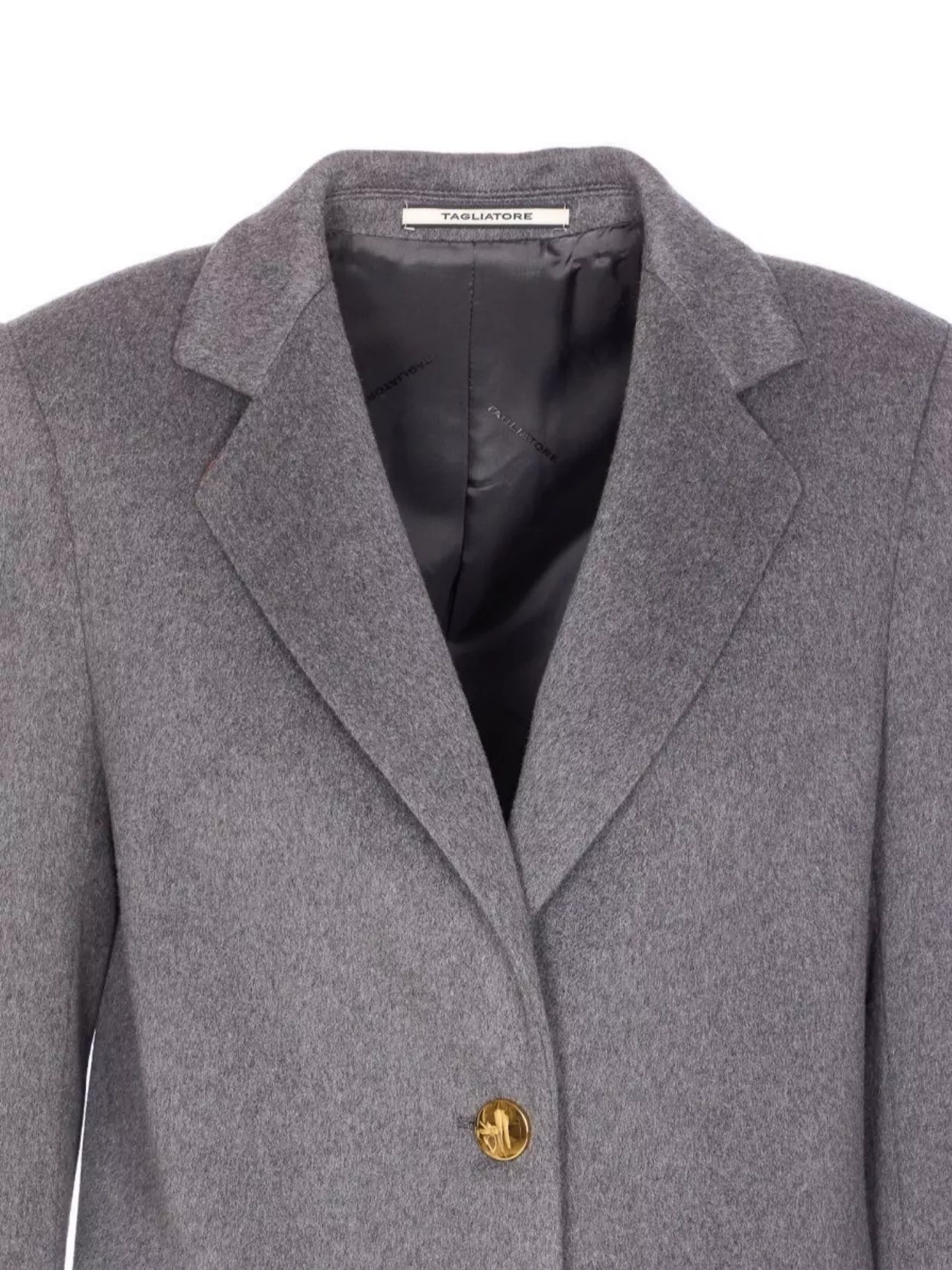 Tagliatore Amanda Coat With Buttoned Cuffs And Pockets