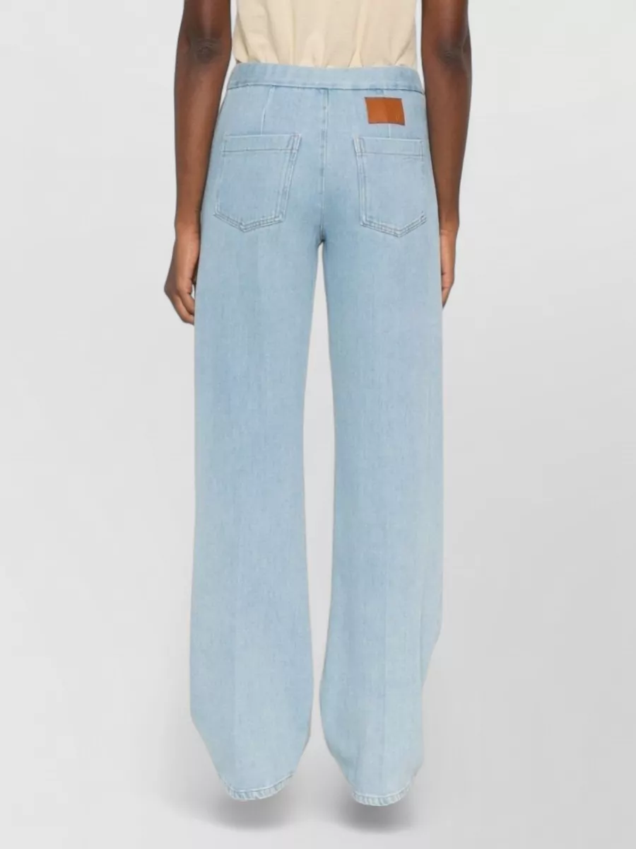 Forte Forte High Rise Denim Jeans Wide Leg