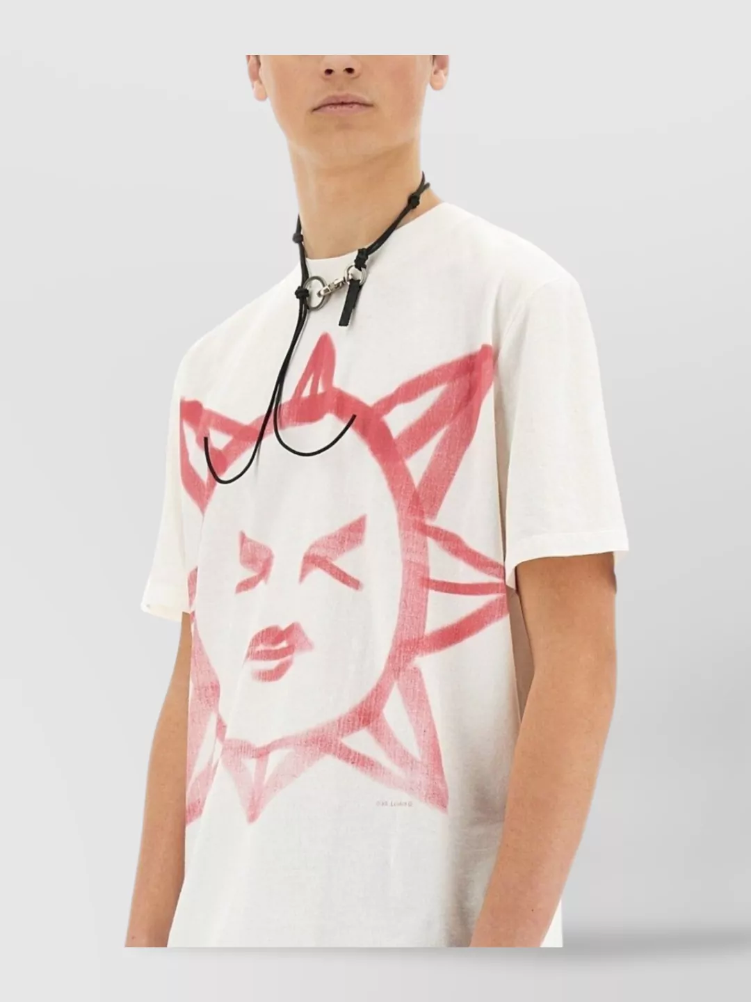 Our Legacy Graphic Print Crew Neck Short Sleeve T-Shirt