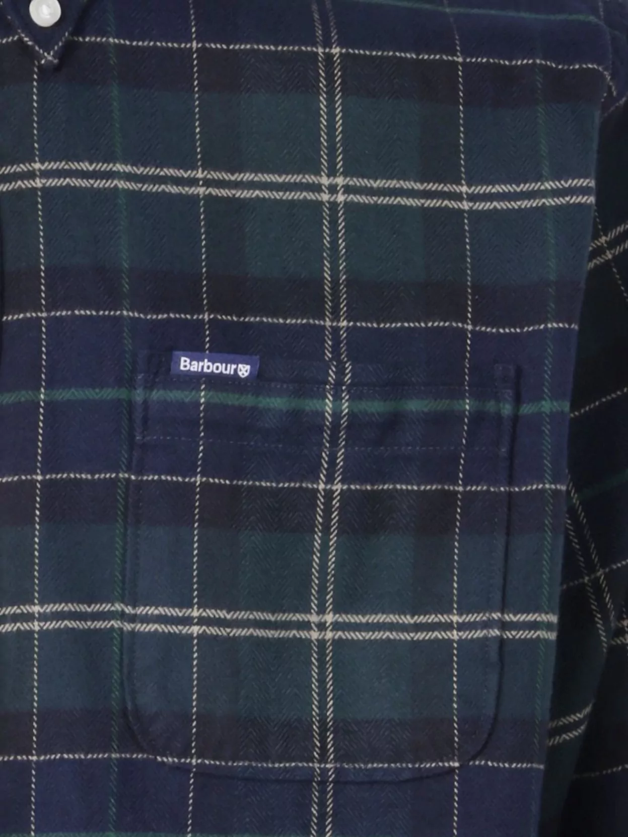 Barbour Tailored Long Sleeve Plaid Shirt