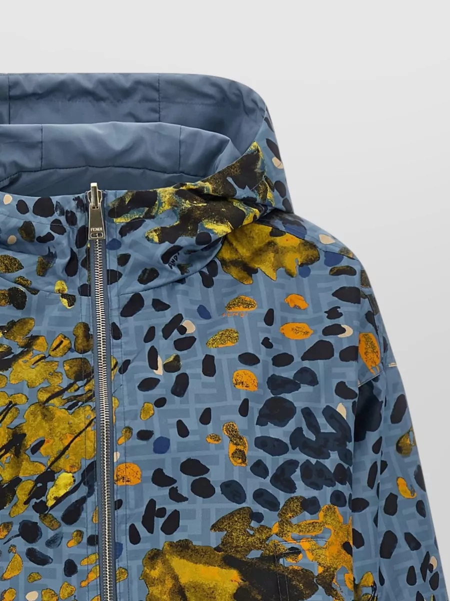 Fendi Reversible Cropped Bomber Jacket