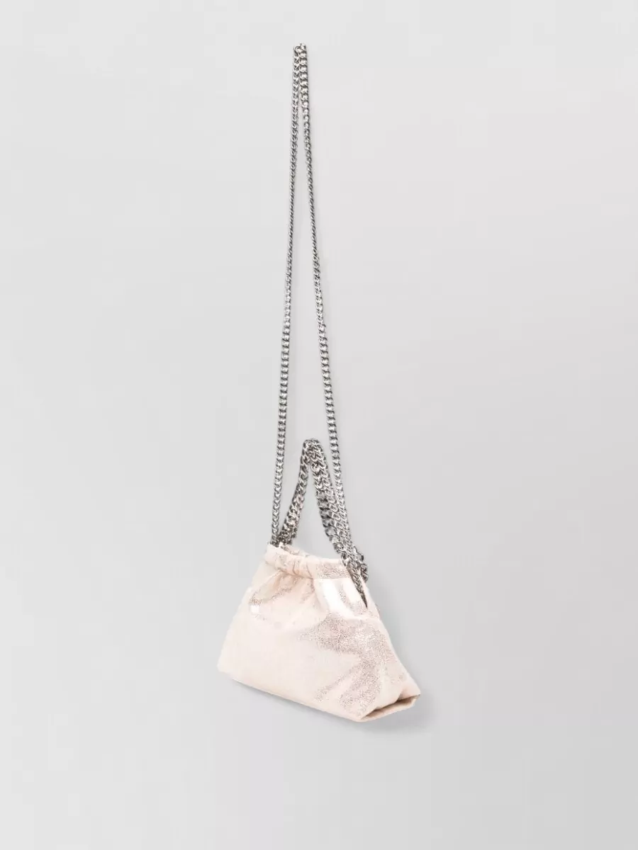 Stella Mccartney Falabella Mini Metallic Shoulder Bag