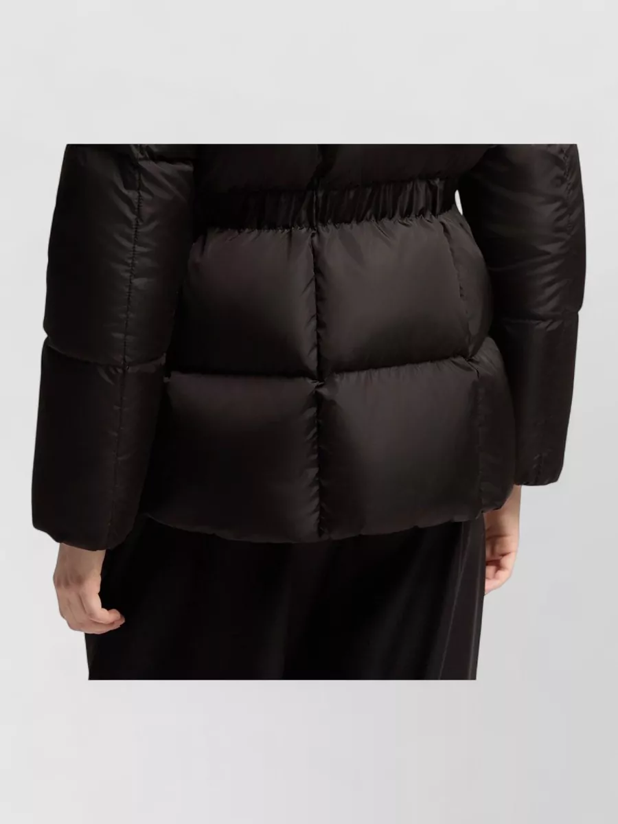 Moncler Down Hooded Short Puffer Jacket