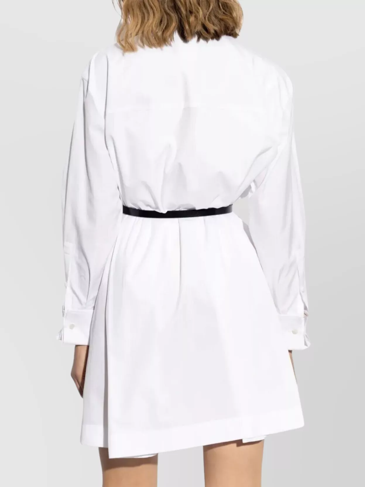 Max Mara Oversized Mini Dress Belted Waist