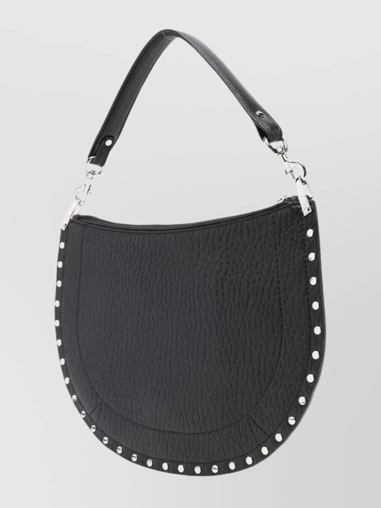 Isabel Marant Soft Zip Shoulder Bag With Studded Detail