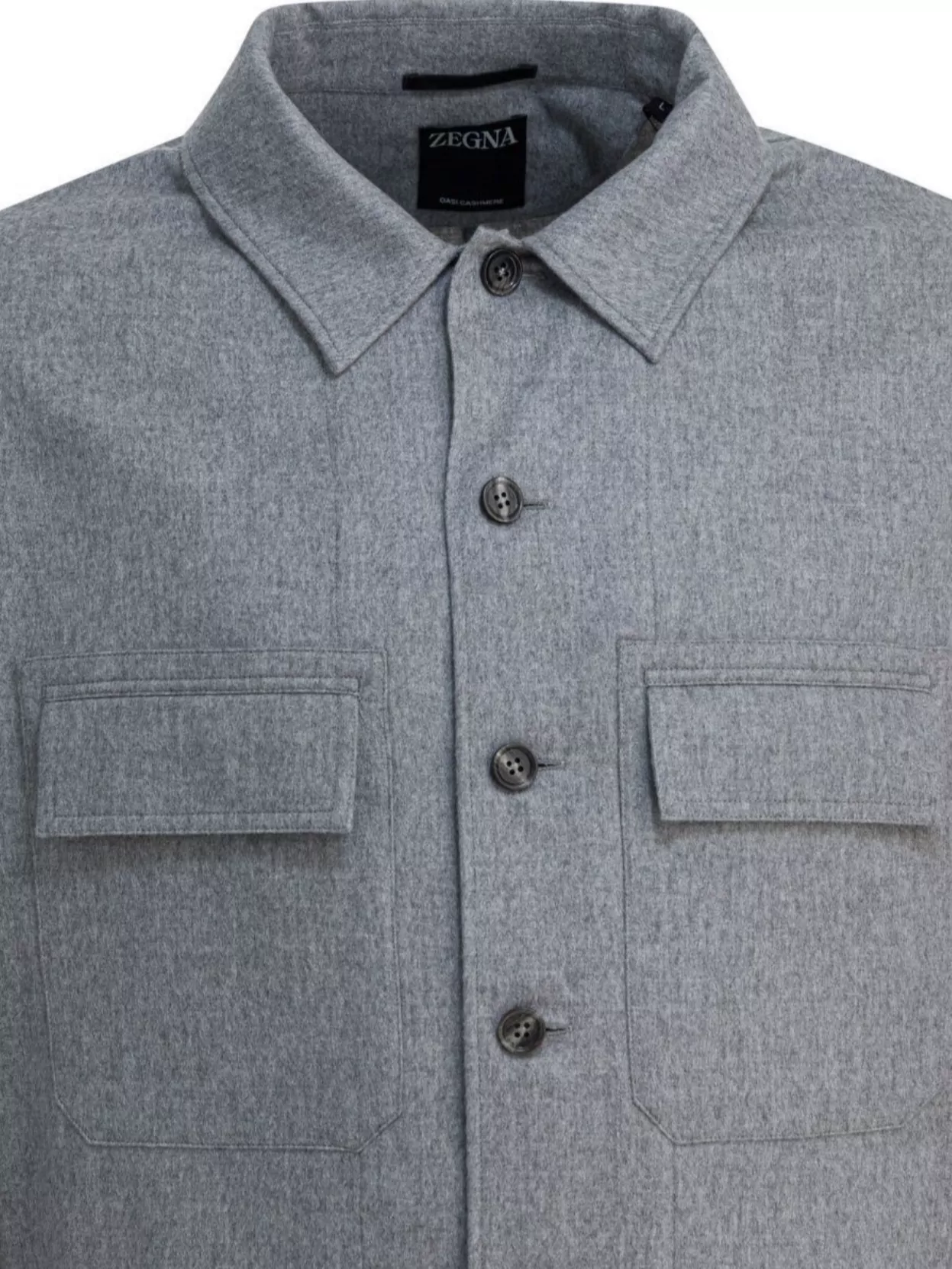 Zegna Stylish Jackets With Chest Pockets And Collar
