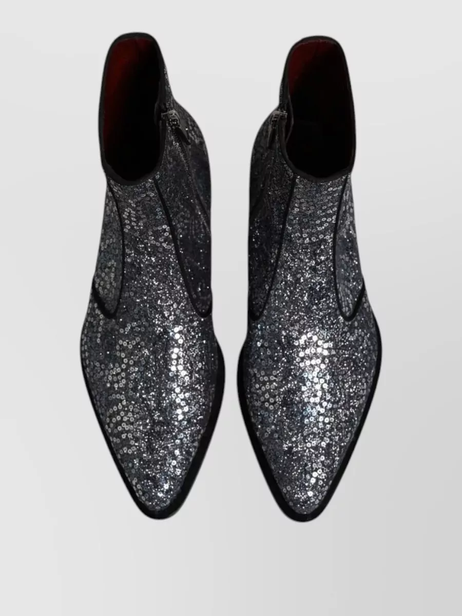 Dolce&Gabbana Sequined Chelsea Boots