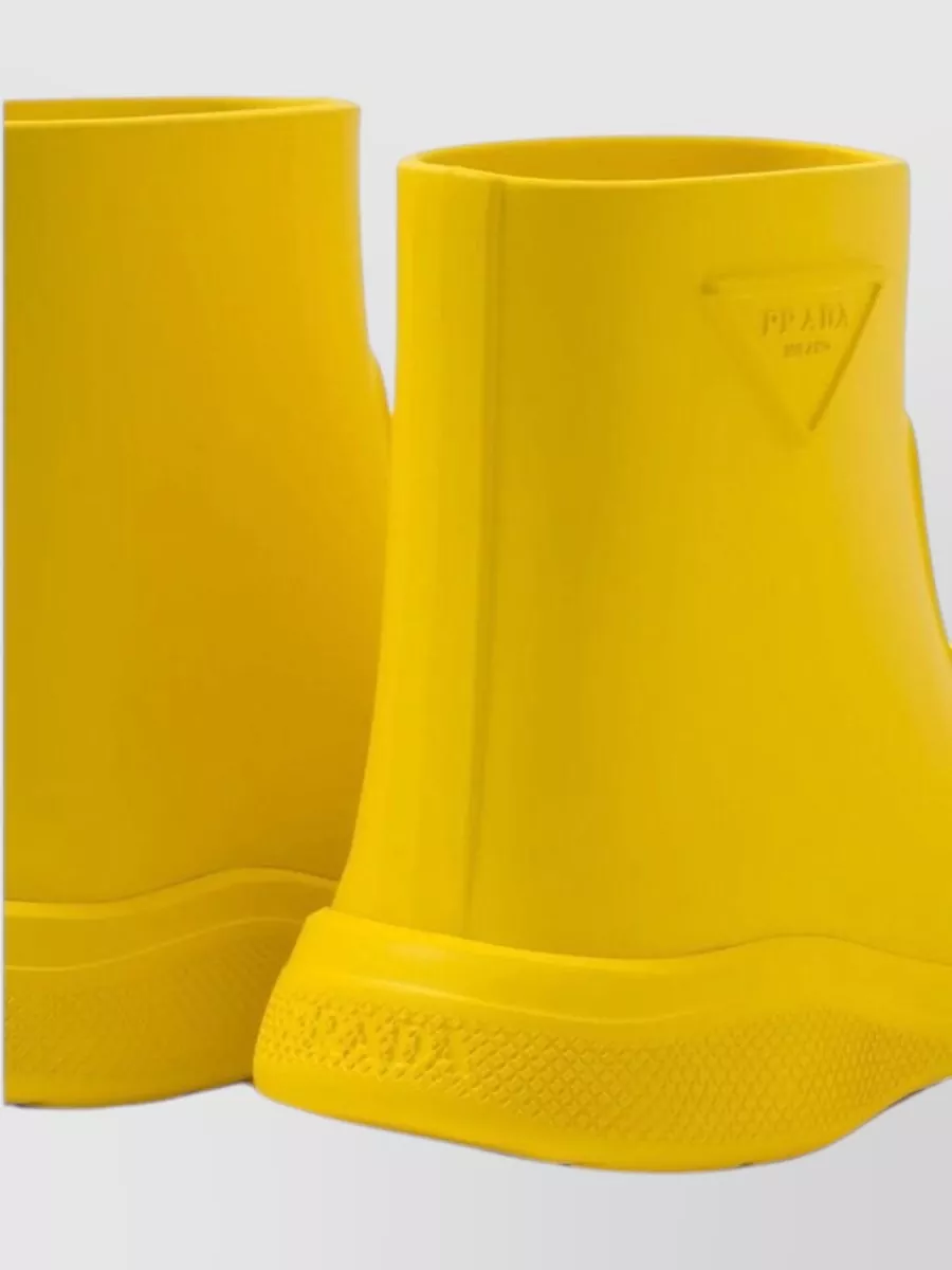 Prada Rubber Rain Boots