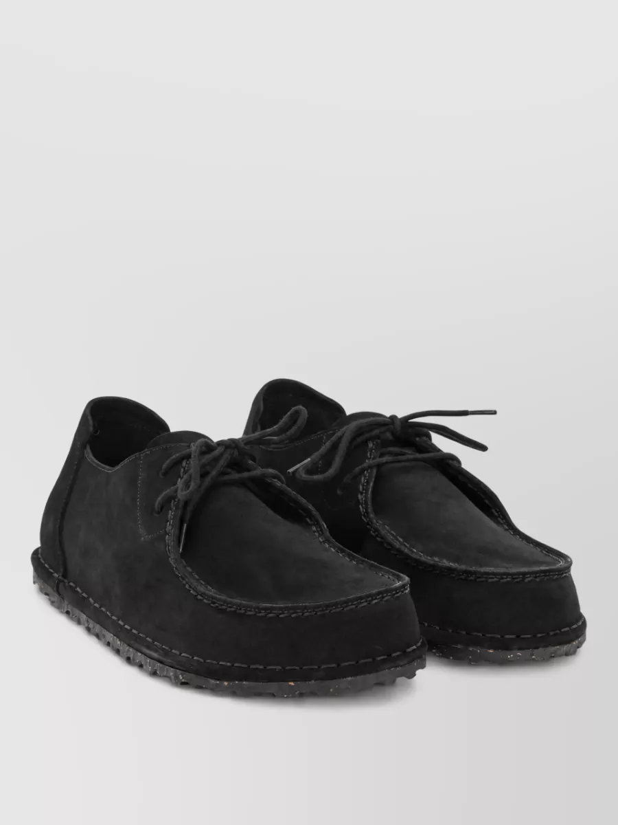 Birkenstock leather lace-up loafers