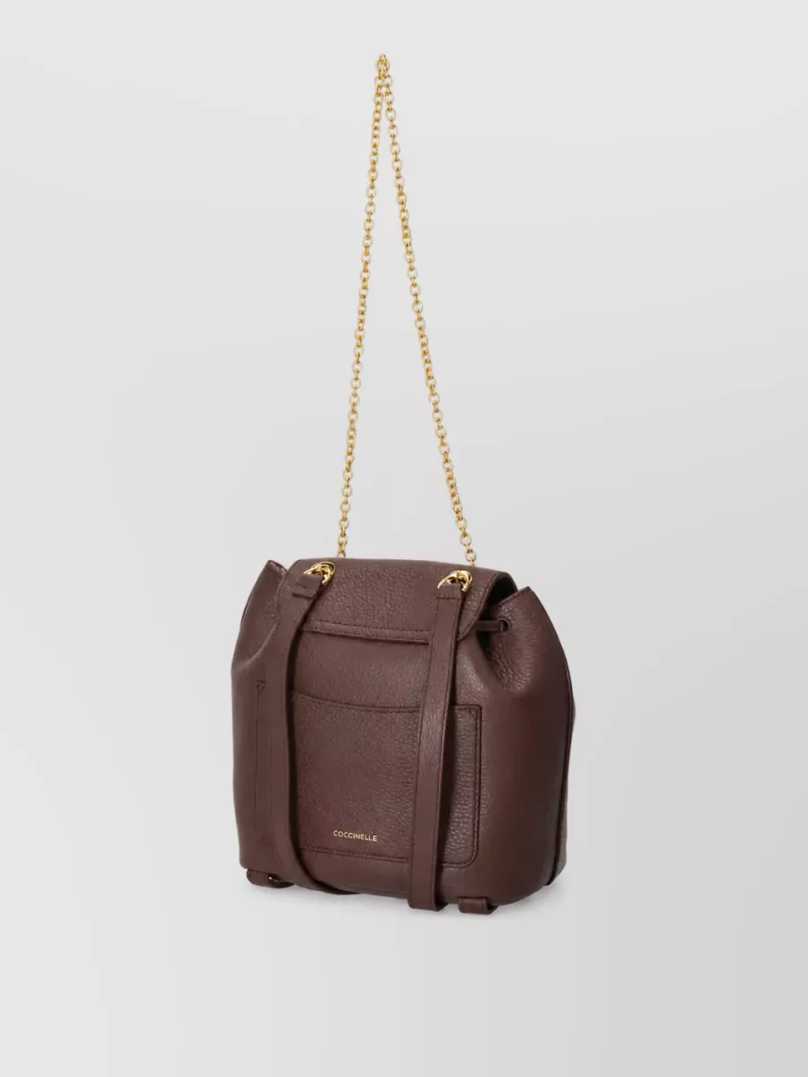 Coccinelle Leather Backpack