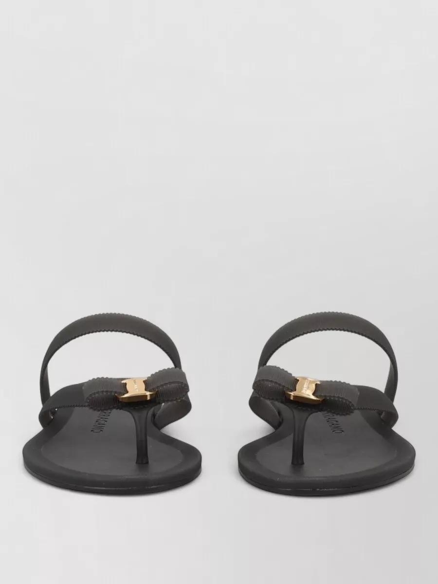 Ferragamo rubber slides
