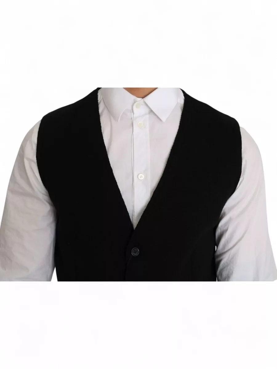 Dolce&Gabbana Cotton V-Neck Vest