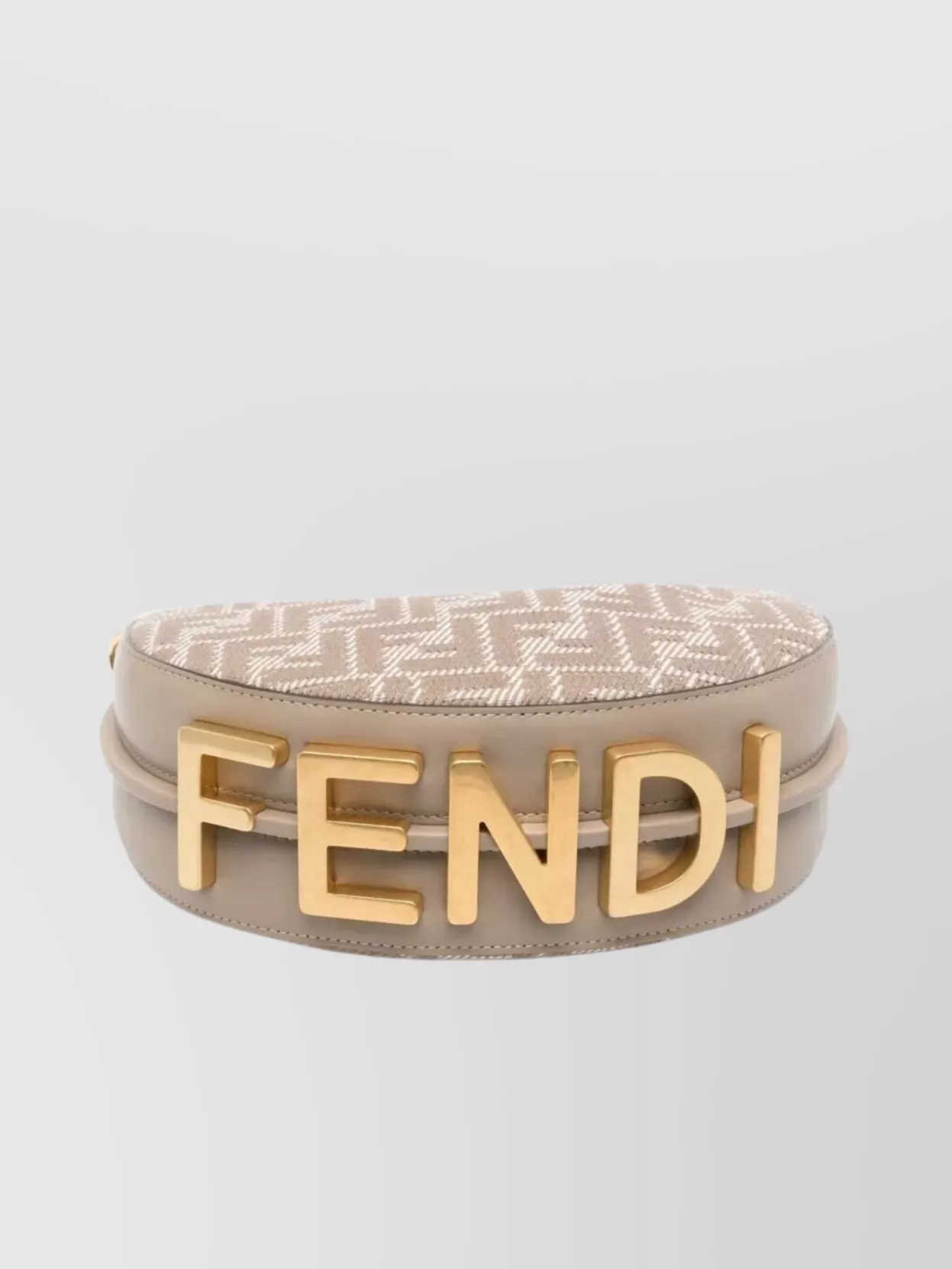 Fendi FF Squared Leather Keyring | Fendi Man collection