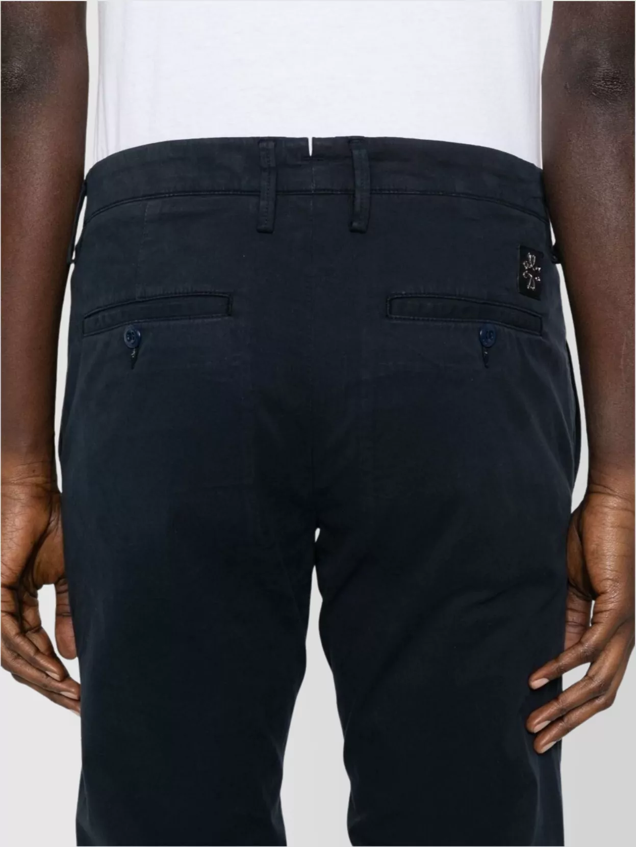Jacob Cohen Chino Pants With Belt Loops And Pockets