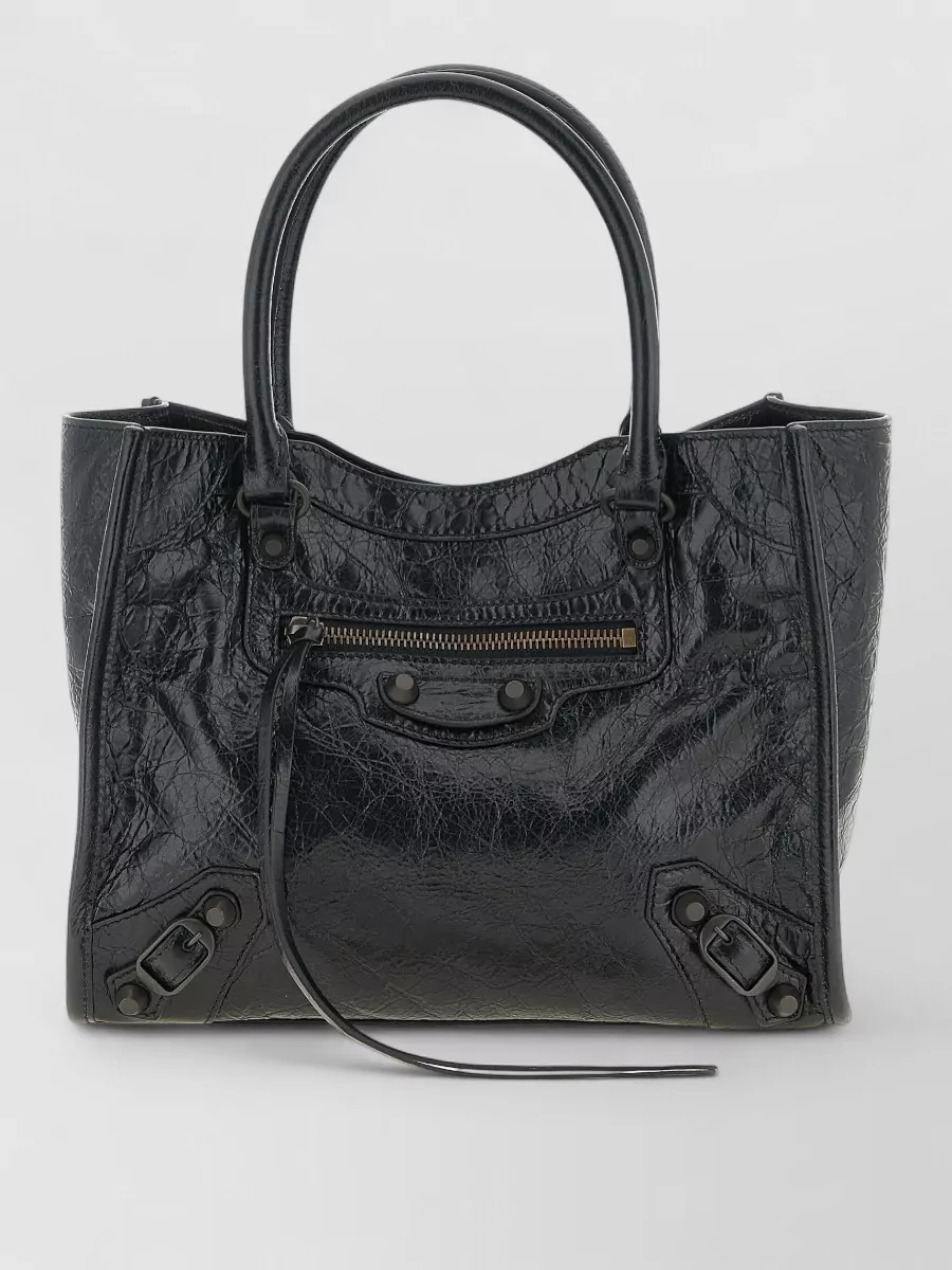 Balenciaga Le City Mini Leather Tote Bag