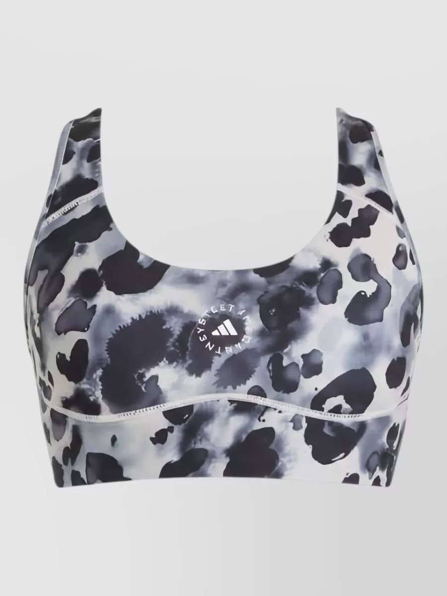 Adidas by Stella McCartney animal-print racerback bralette