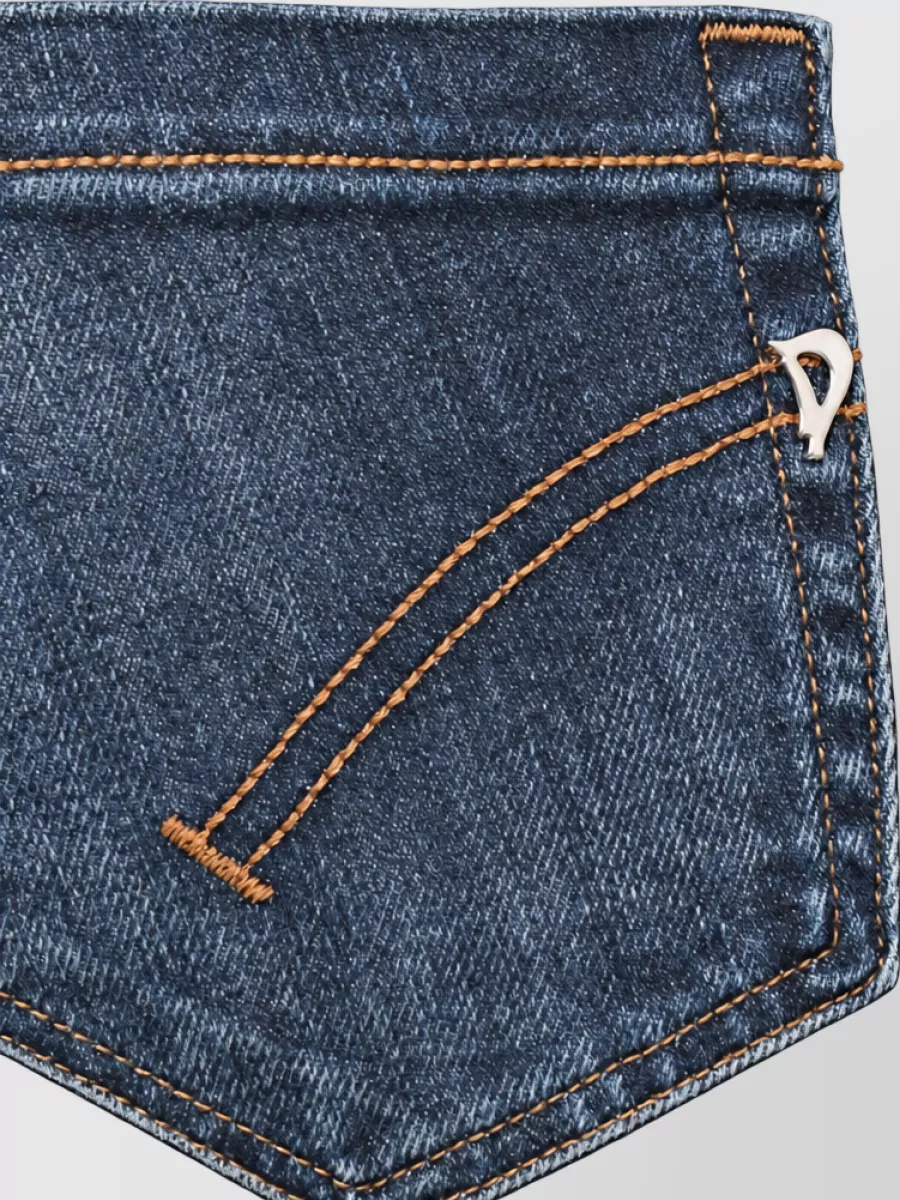 Dondup Straight-Leg Denim Jeans