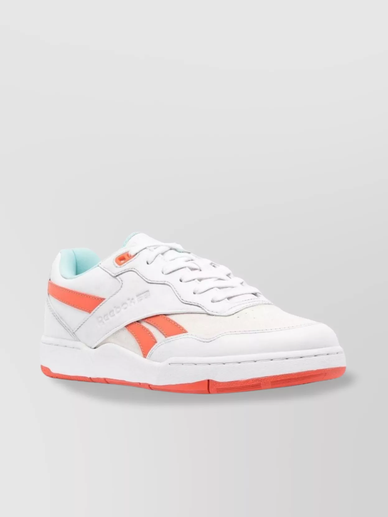 Palm Angels Leather Sneakers With Panelled Design And Perforated Toebox