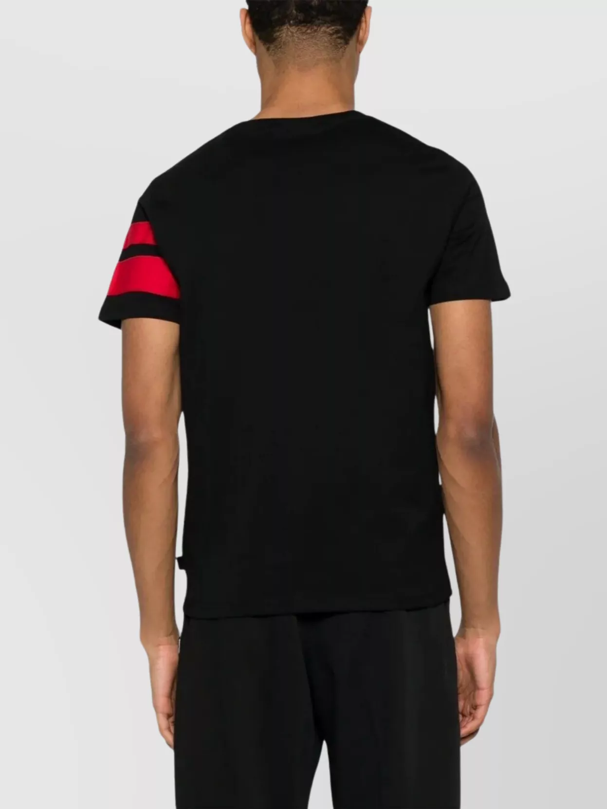 Gcds Striped Logo Crew Neck T-Shirt