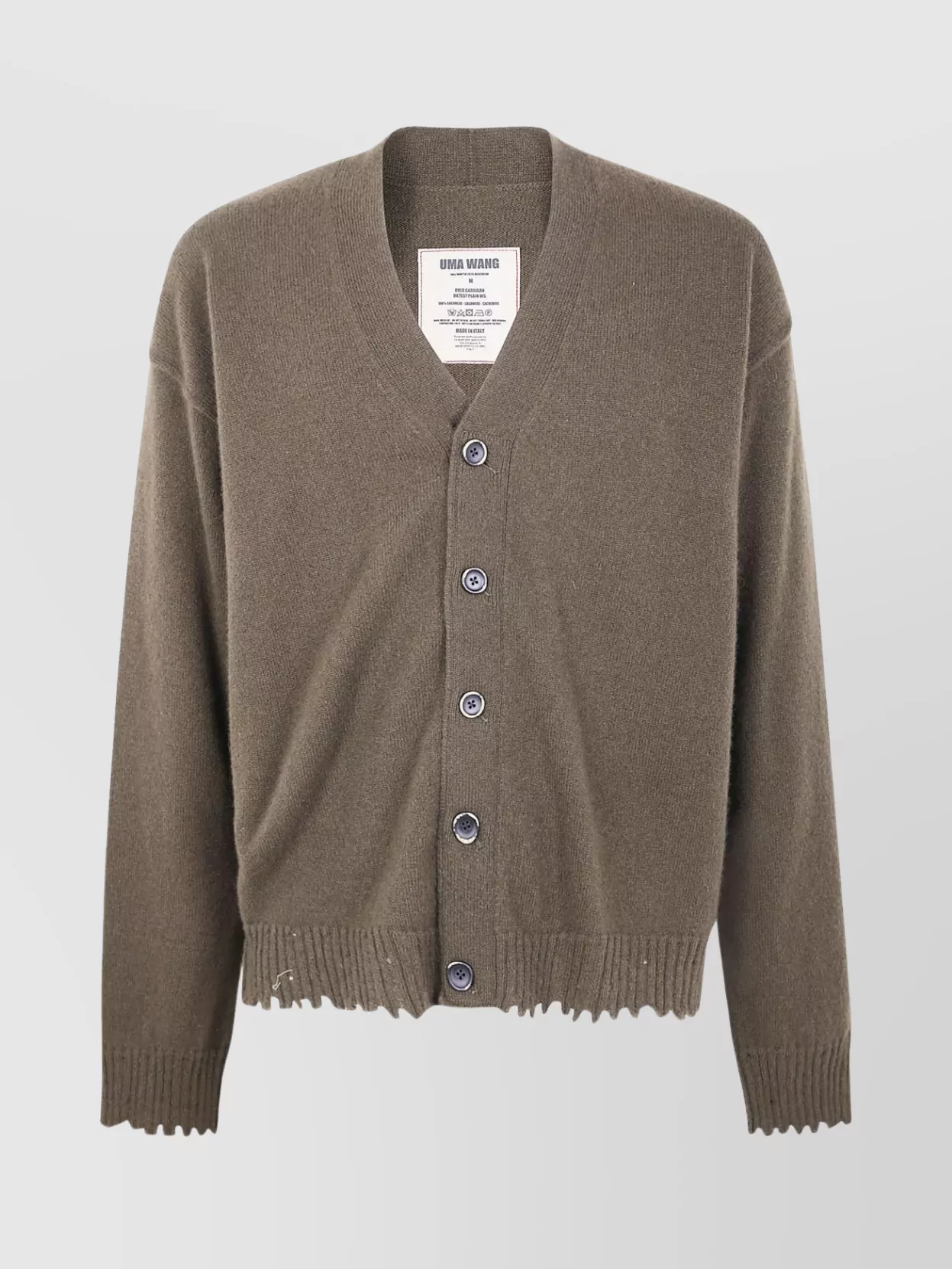 Magliano Grandfather cardigan front pockets | The Fashion Square