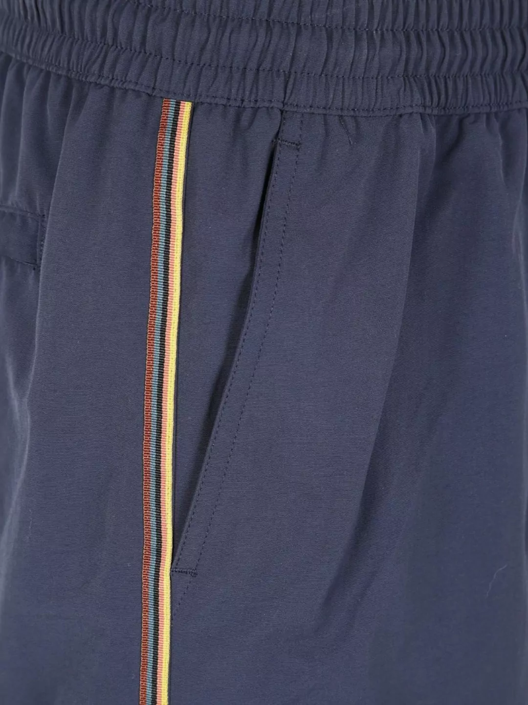 Paul Smith Men's Striped Swim Shorts With Back Pocket