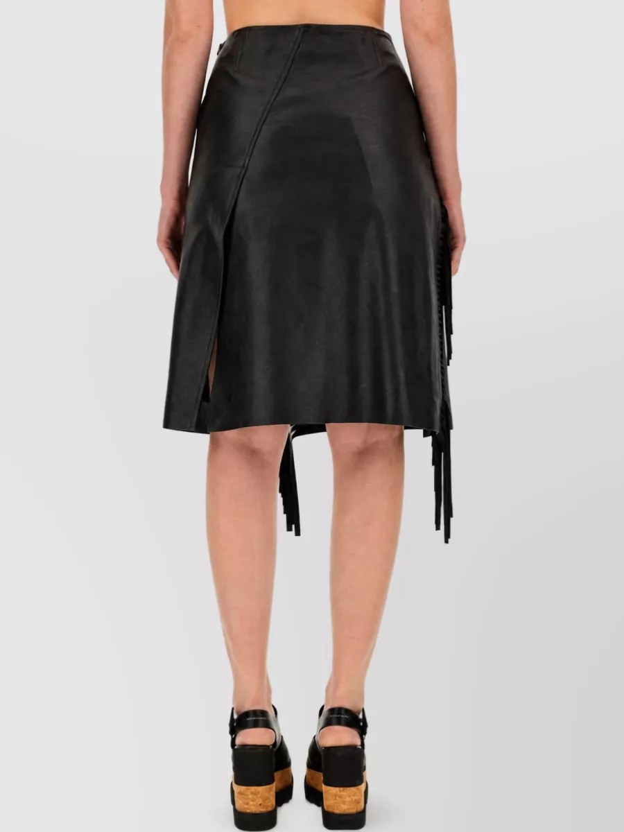Stella Mccartney Fringed Asymmetric Skirt