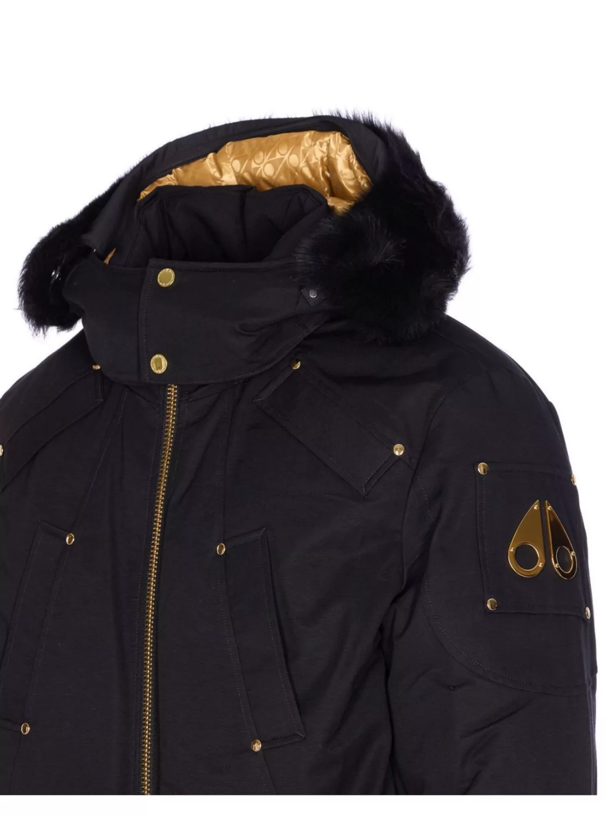 Moose Knuckles Versatile Bomber Jacket Removable Hood