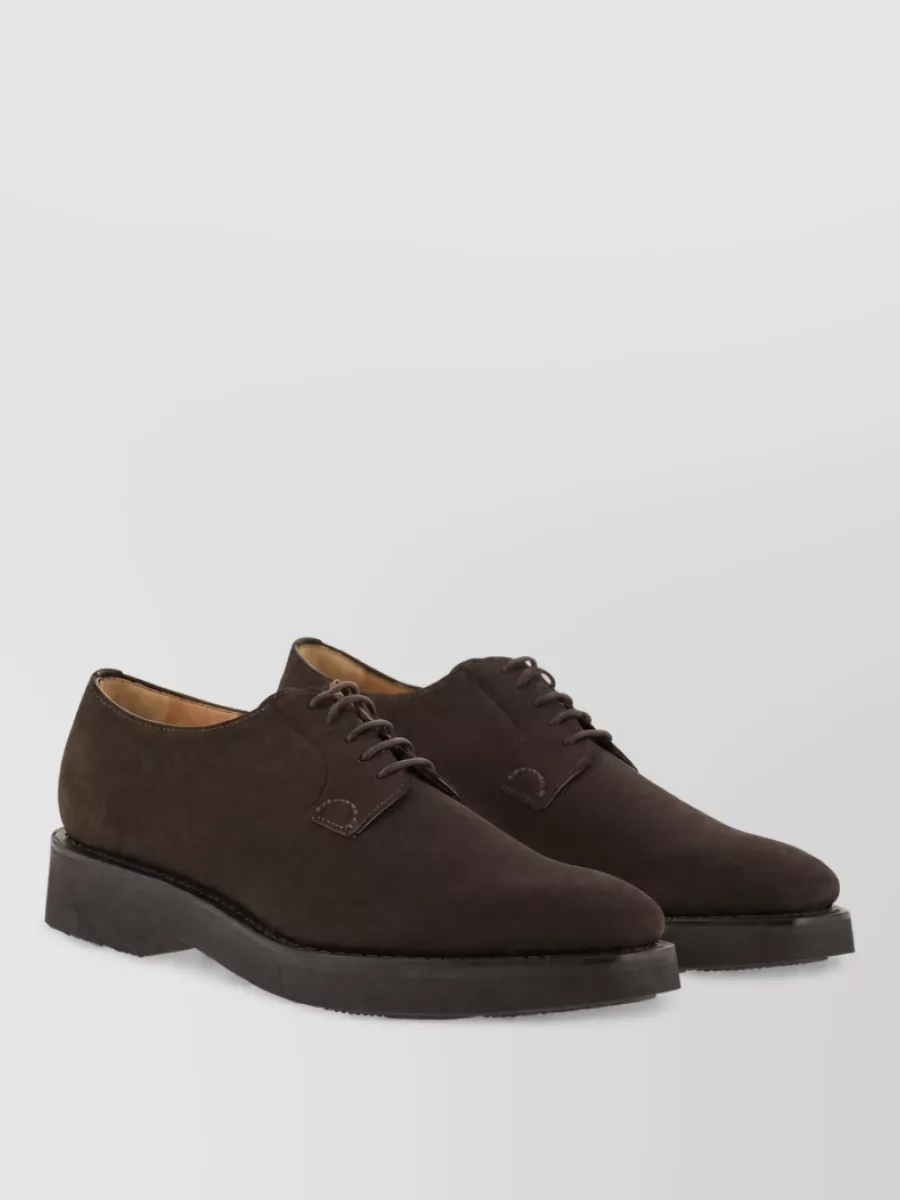 Church's Suede Leather Derby Shoes