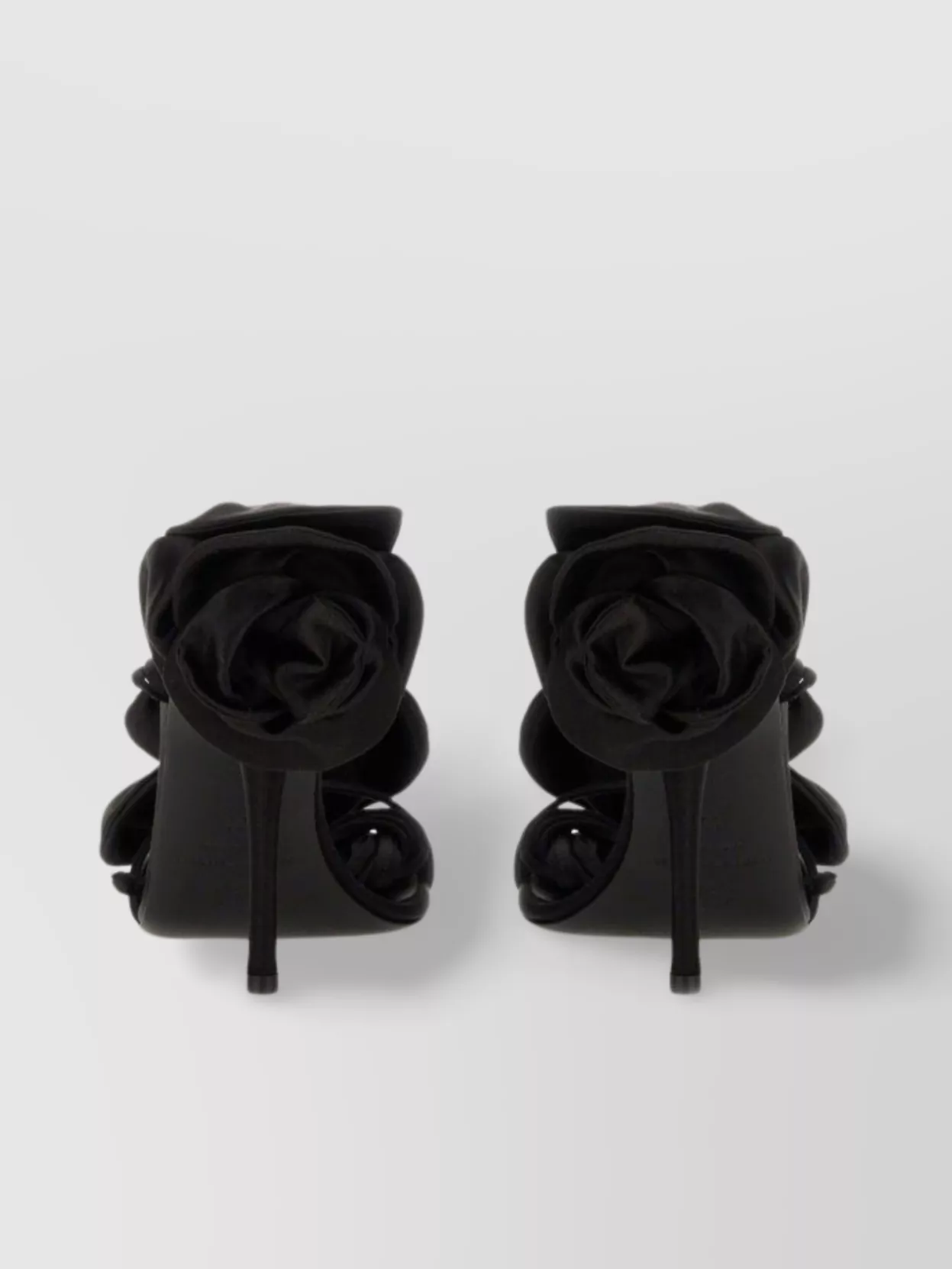 Magda Butrym Embellished Floral Sandal Stiletto Heel