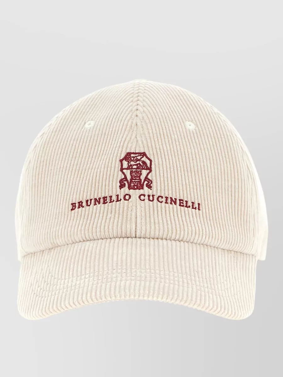 Brunello Cucinelli corduroy baseball cap
