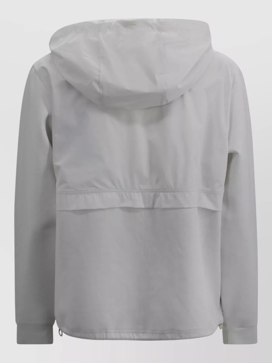 Herno Nylon Zip Hoodie