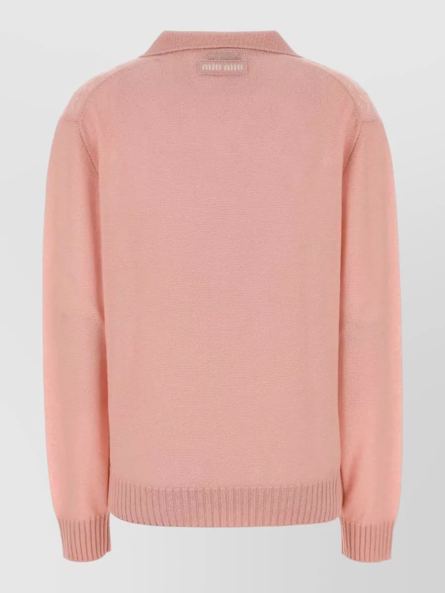 Miu Miu Cashmere Polo Jumper